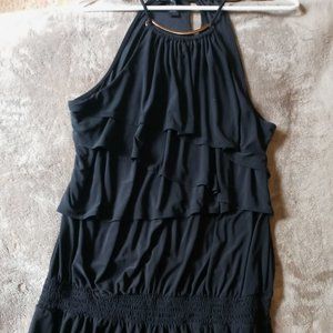 INC, XL, Black, Halter Jumpsuit